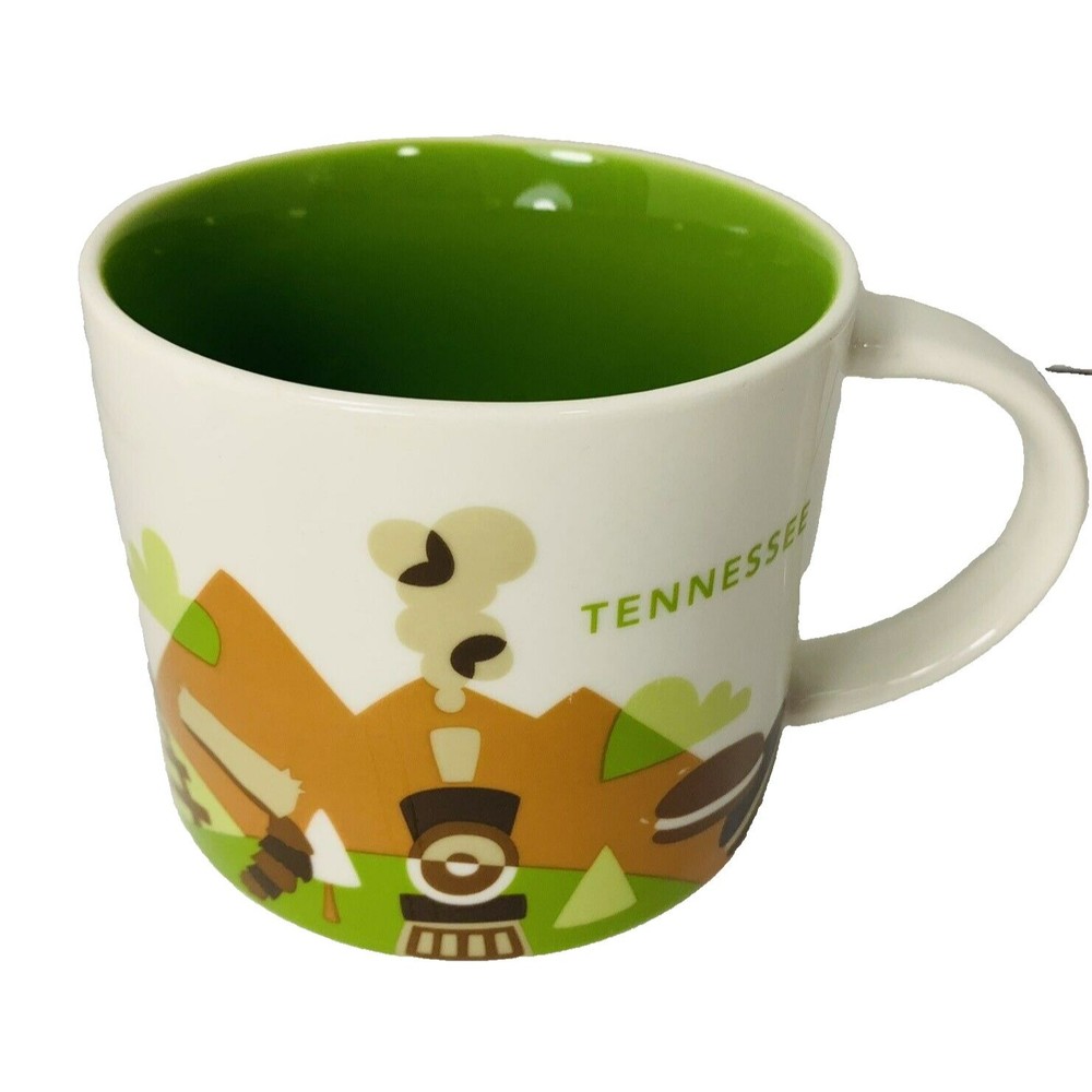 Starbucks Coffee Mug Tennessee You Are Here Collection YAH 2015